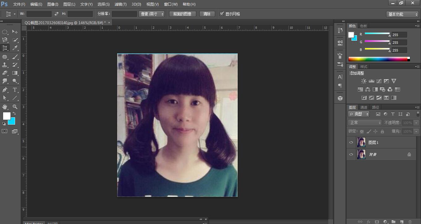 ps如何把照片变成一寸白底证件照,怎样用ps做一寸证件照慢教程
