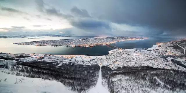 世界最美小镇看极光冬日自驾行摄北极圈