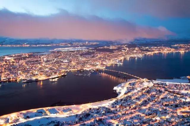 世界最美小镇看极光冬日自驾行摄北极圈