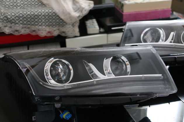 18科鲁兹大灯改装案例,雪佛兰18款科鲁兹改装led矩阵大灯