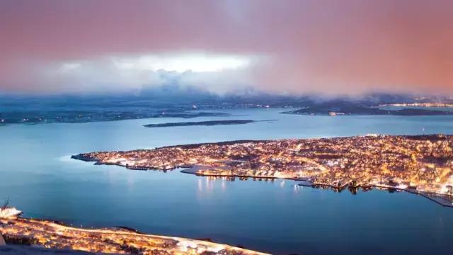 世界最美小镇看极光冬日自驾行摄北极圈