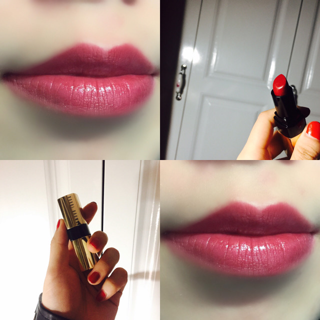 bobbibrown纯色奢金唇膏6号,bobbibrown纯色奢金唇膏试色