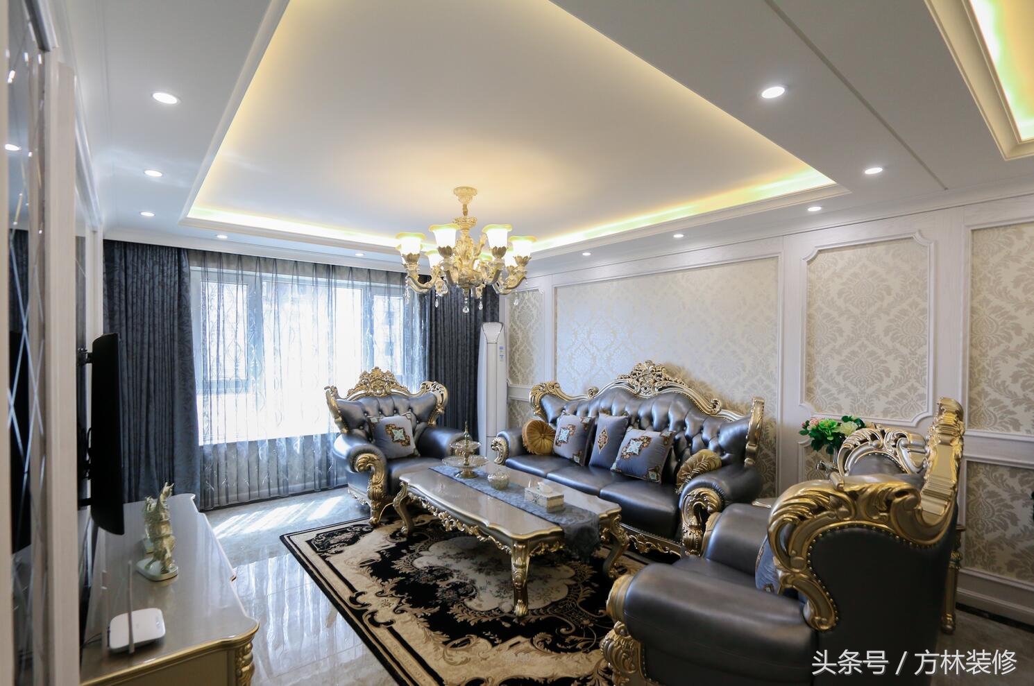 沈阳方林装修样板间效果图,沈阳方林装修改造