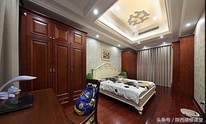 中国美式豪宅,400平轻奢中式豪宅