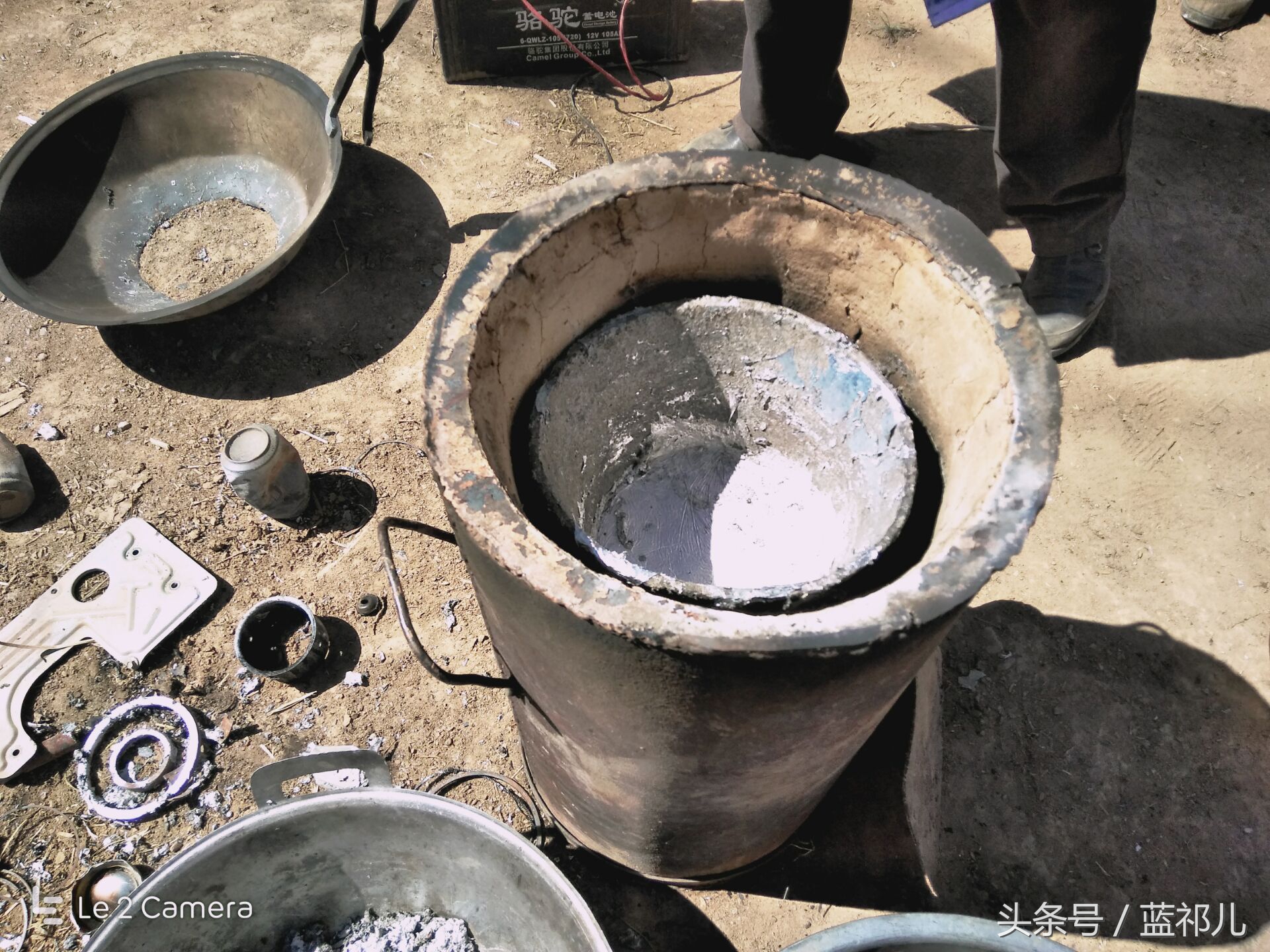 农村倒锅创意手艺,农村传统手艺倒铝锅视频