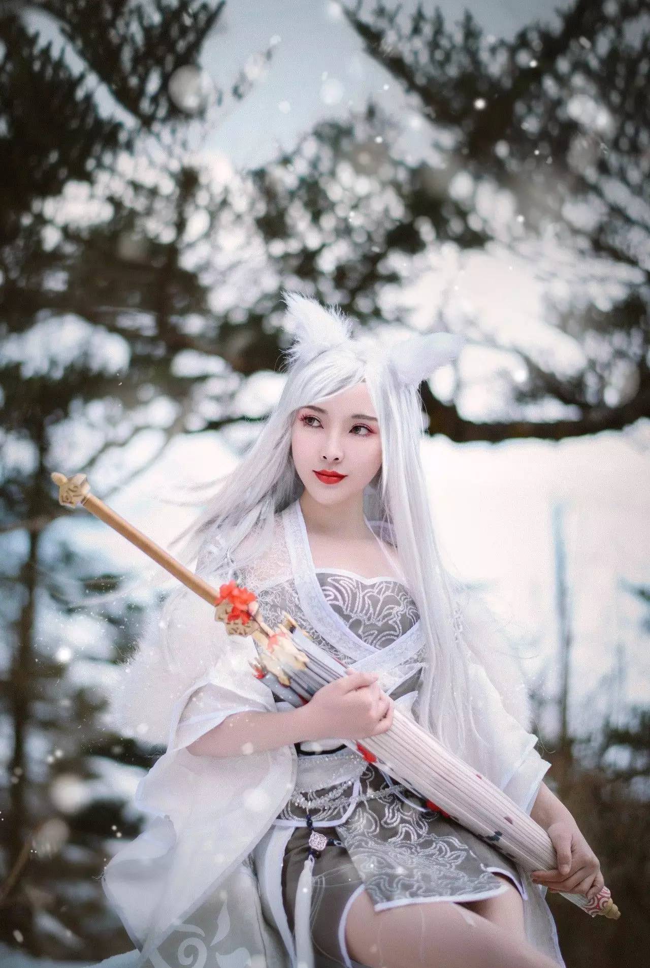 白雪X狐妖X小姐姐！超美独孤COS