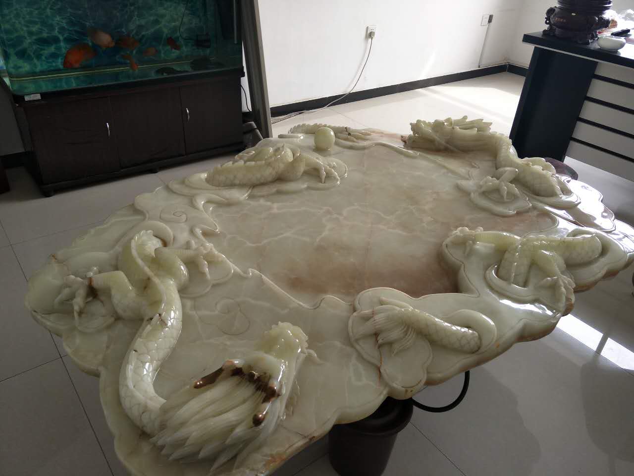 水刀拼花教程全过程,瓷砖水刀拼花效果图大全集