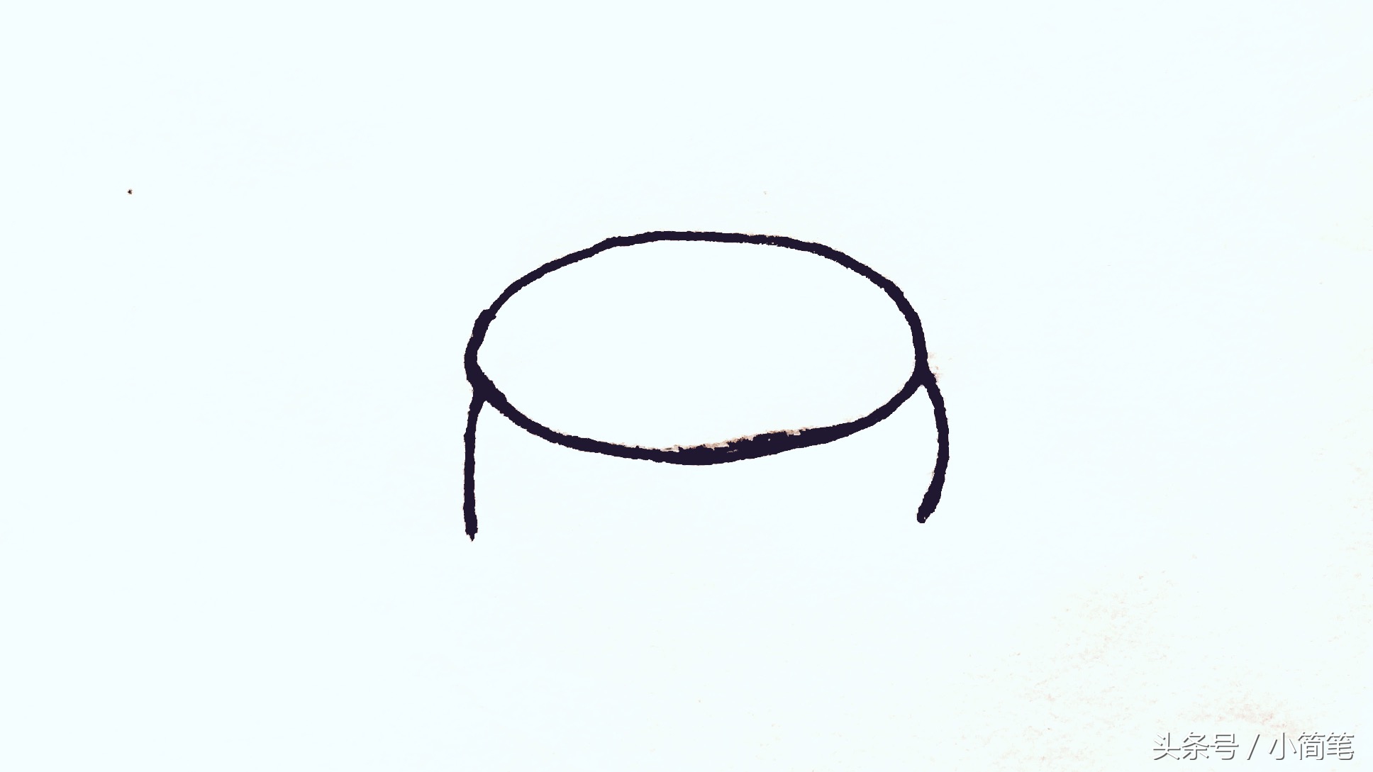 警察帽子简笔画画法,幼儿园冬季帽子简笔画简单又好看