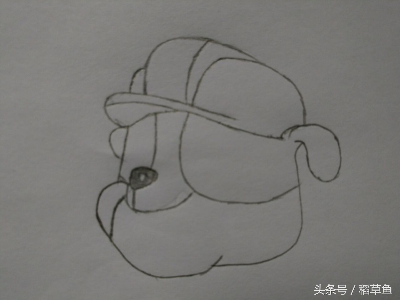 画汪汪队简笔画教程,简笔汪汪队的画法