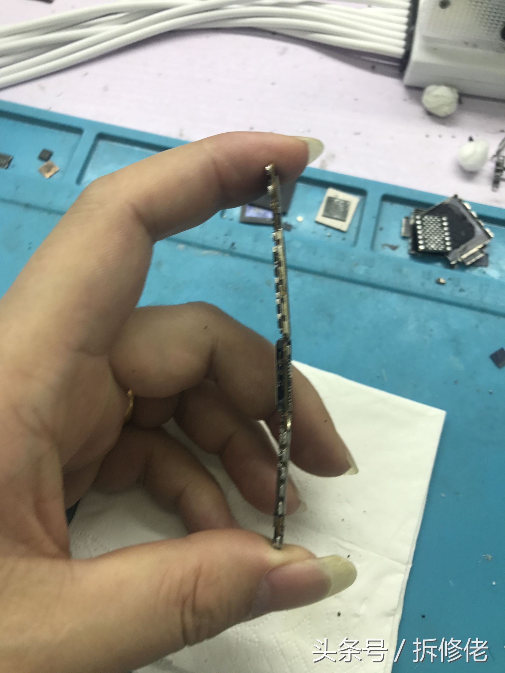 6s搬主板教程,苹果主板变形可以维修吗