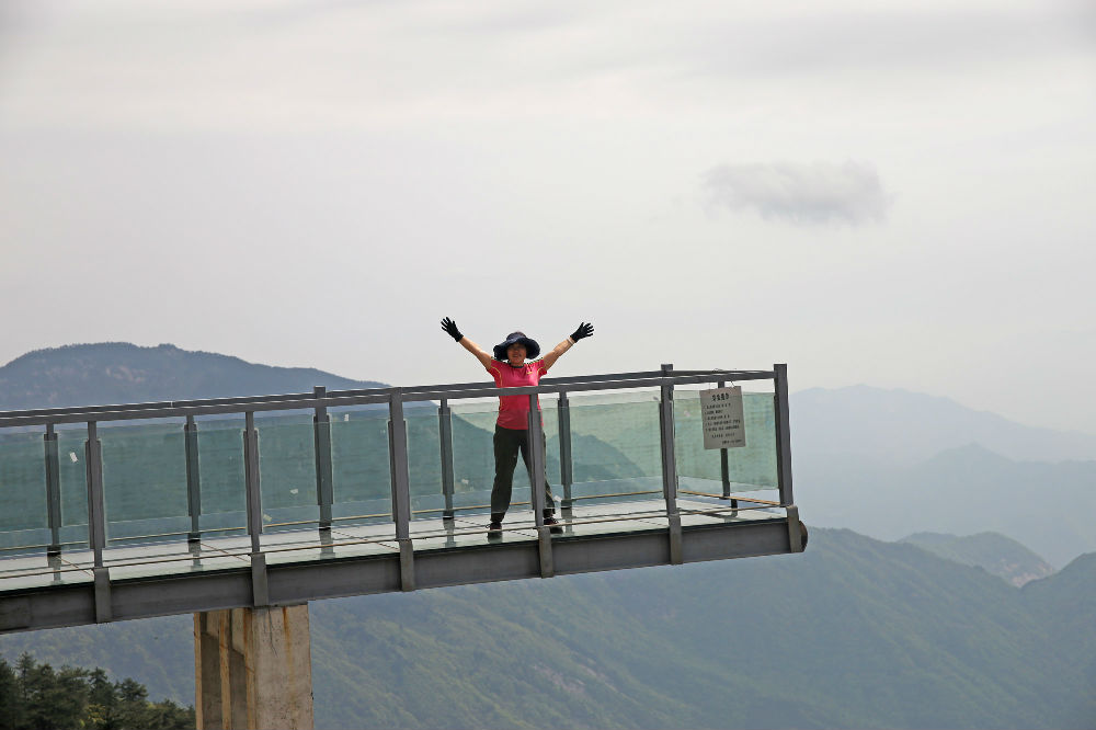 山东领秀户外:千里挺进大别山,众雄傲视天堂寨