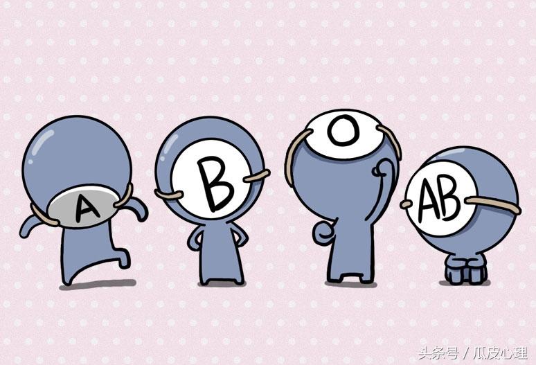 a血型性格的人特点是什么,a型b型ab型三种血型的性格分析