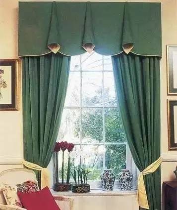 窗帘帘头图案,窗帘帘头款式大气房间