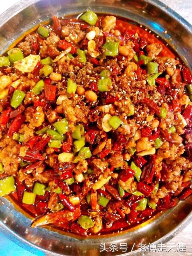 重庆鸭脑壳飞江湖菜,梁平鸭脑壳