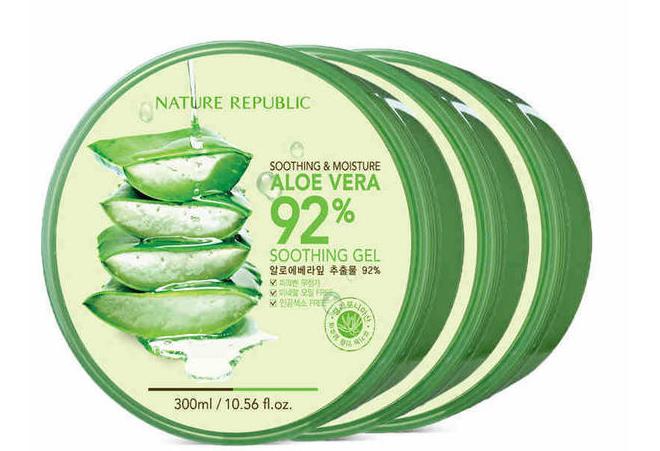 韩国原装进口自然乐园芦荟胶,韩国naturalrepublic芦荟