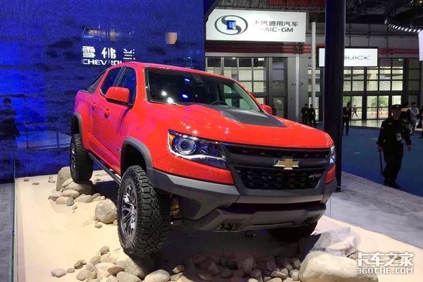 雪佛兰皮卡越野最强款,猛禽汽车美式皮卡越野