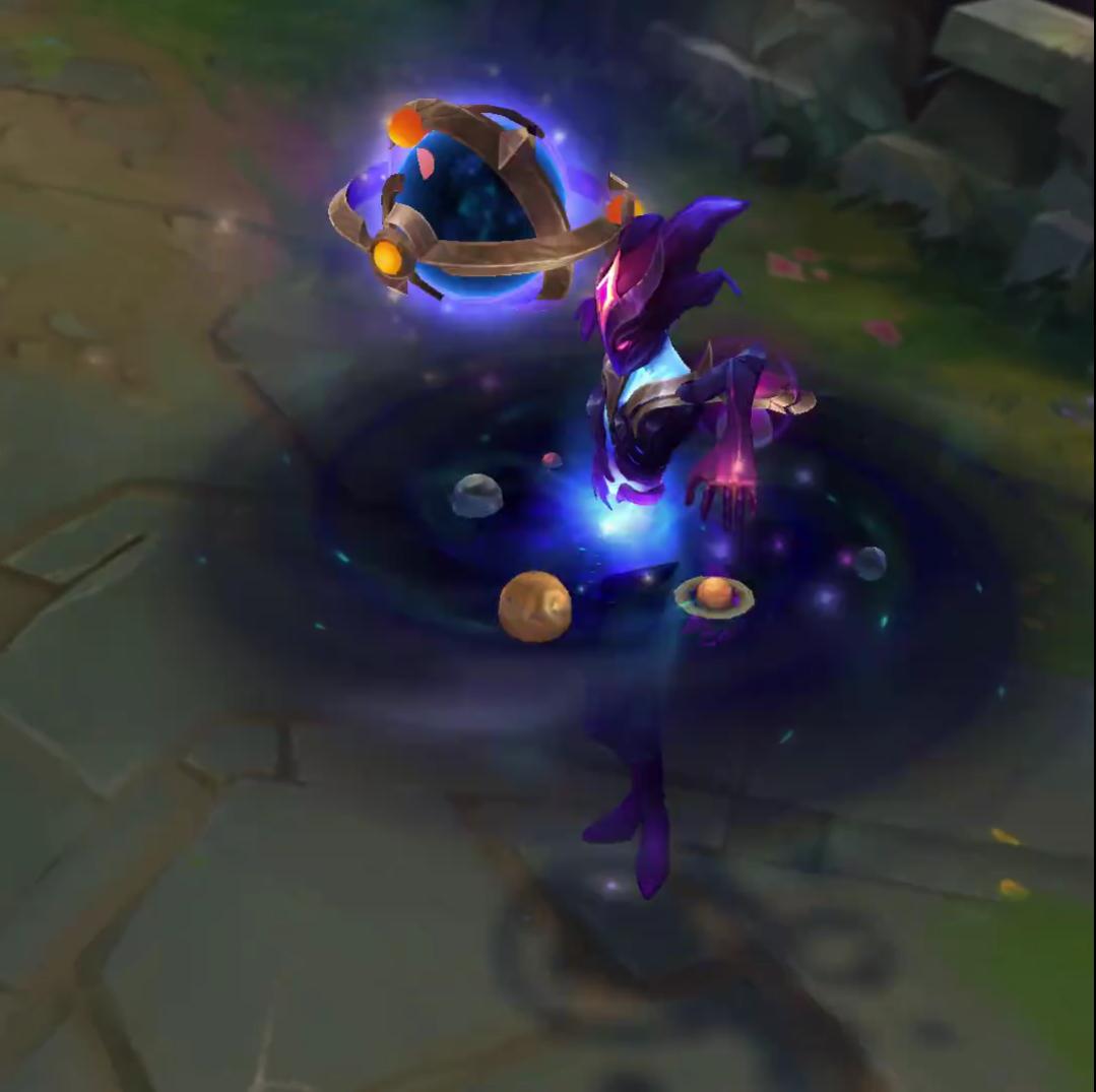 lol死兆星特效展示,lol死兆星发条视频