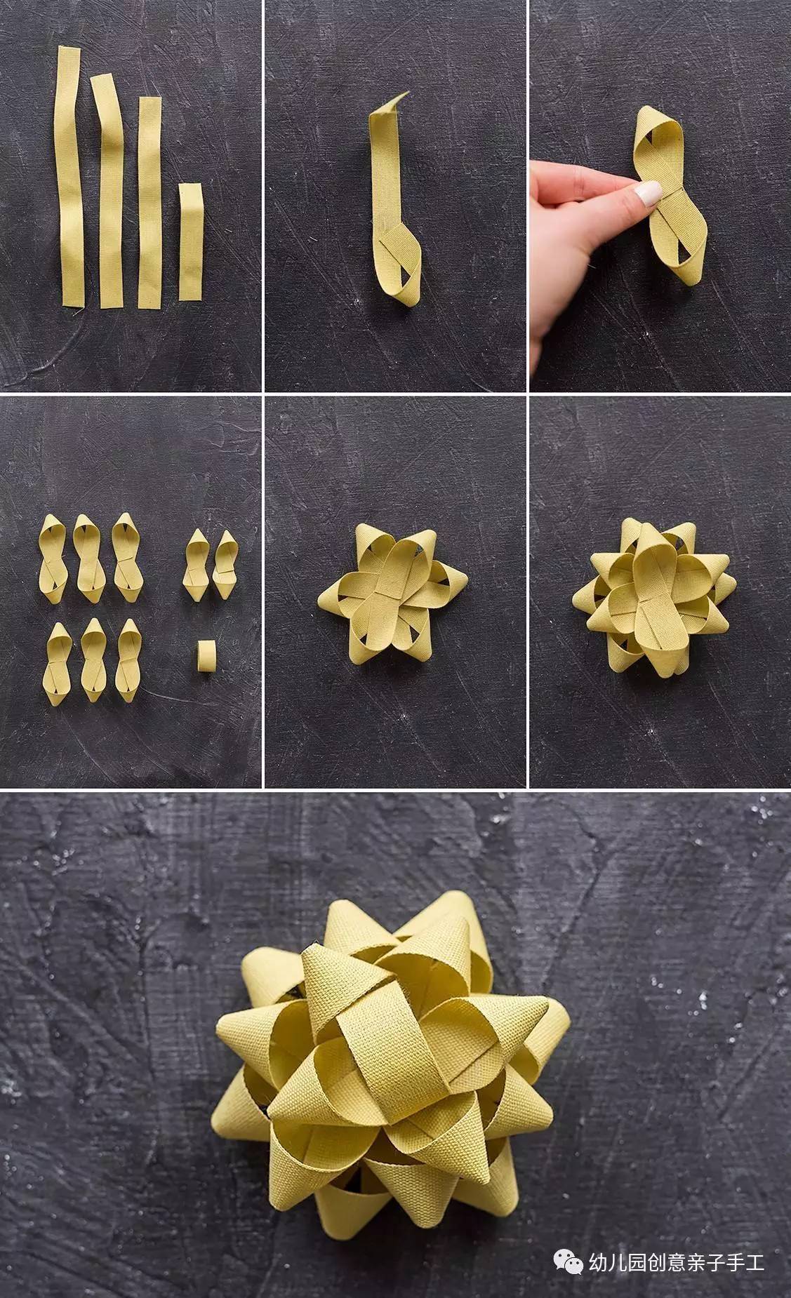 丝带蝴蝶结打法幼儿手工,幼儿蝴蝶结手工制作发饰