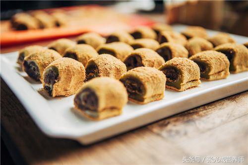 山西特色黄米小吃,陕北小吃黄米粘豆包