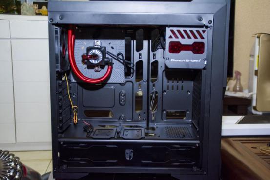 九州风神240rgb一体式水冷,九州风神公爵机箱风扇安装