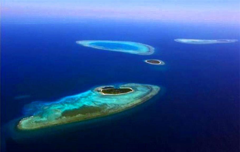 南海明珠岛,南海金银岛甘泉岛