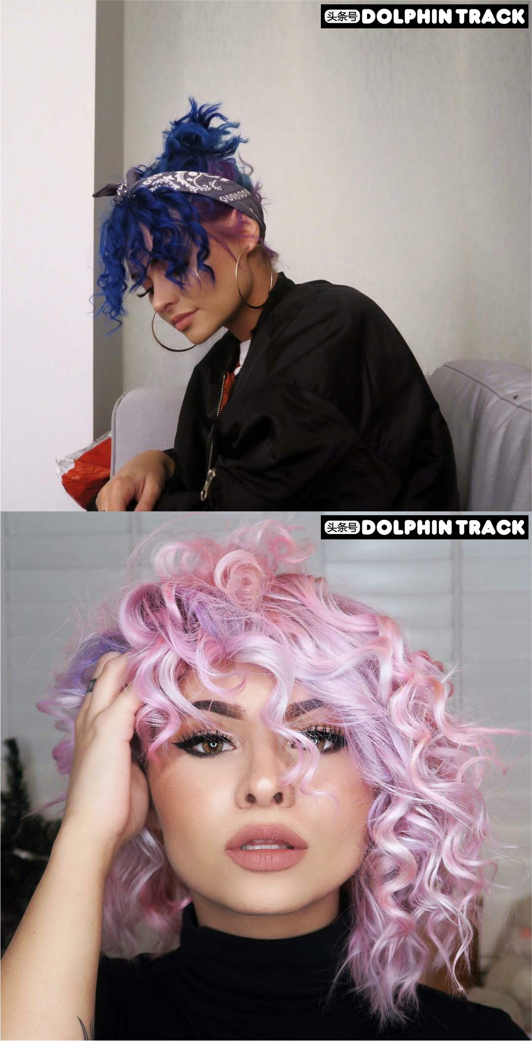 法式珍珠发带短发编发教程,适合中短发的编发ins