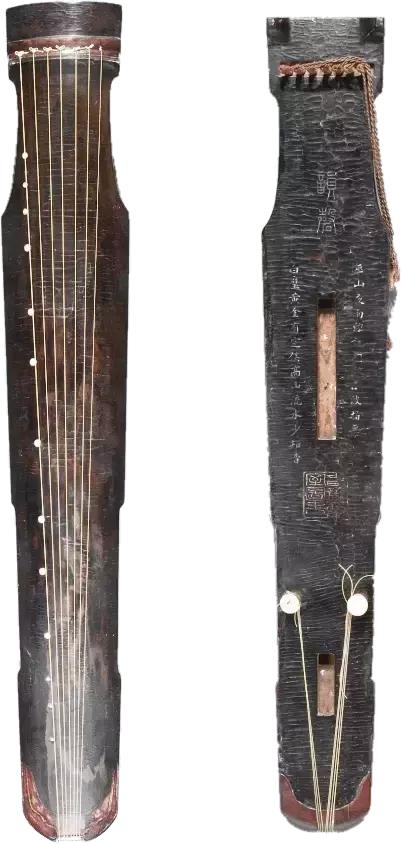 中国历代古琴图片大全,中国古琴图谱