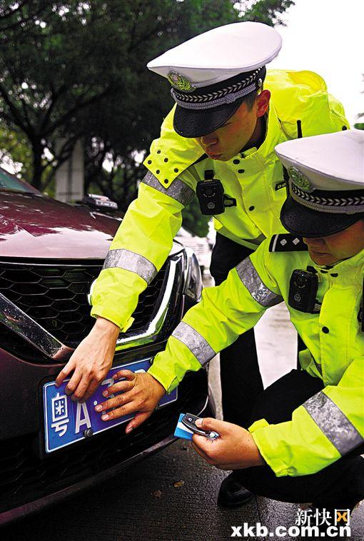 真神!发动机一响惠州牌竟变广州牌