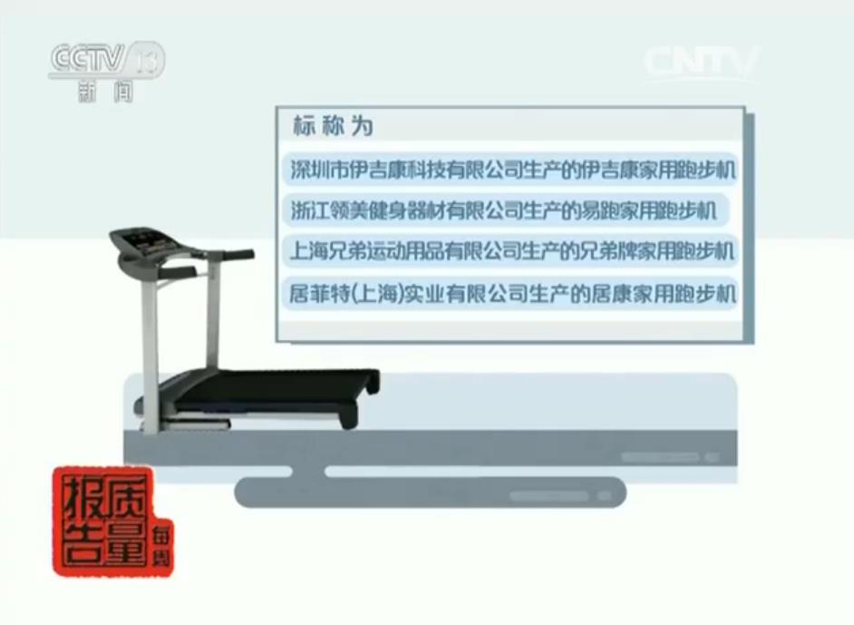 跑步机抽检视频,跑步机质量有问题怎么投诉