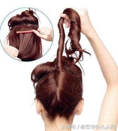 简单的发型给你带来不一样美,很引人注意的发型简单又好看