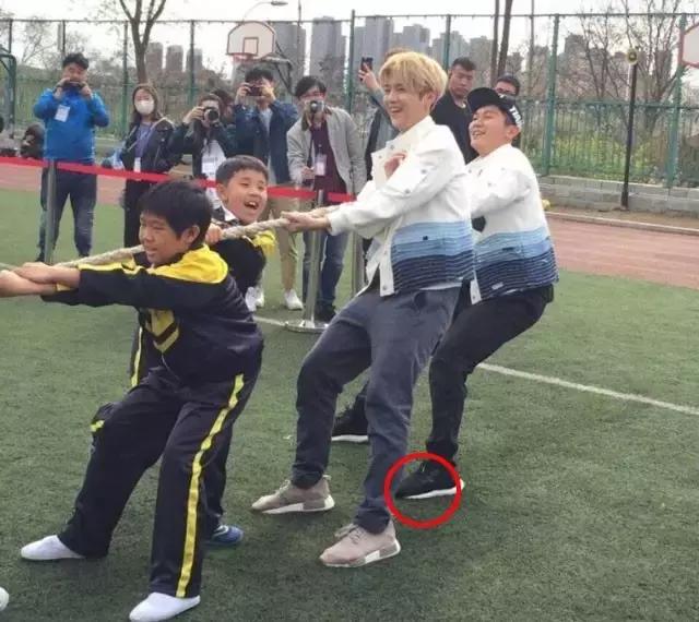 鹿晗和李晨合体,李晨和鹿晗跑步