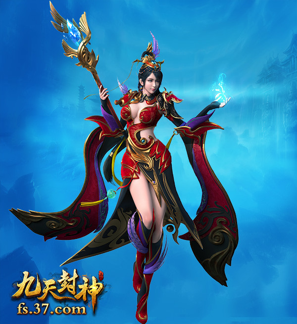 新游首亮相37《九天封神》职业原画抢鲜看