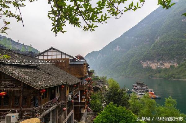 乌江百里画廊景区全景,千里乌江百里画廊古镇