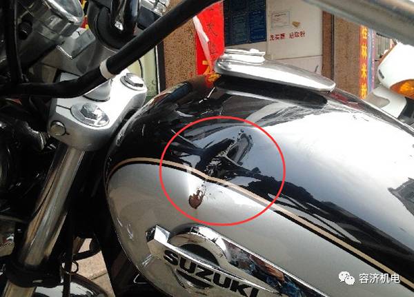 摩托车油箱凹陷如何恢复,摩托车油箱凹陷如何处理