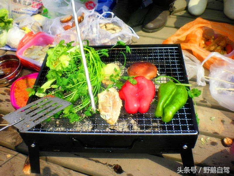 北京深秋露营野滩烧烤推荐,野鹅自驾