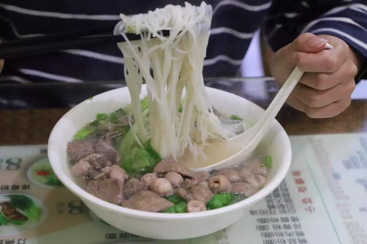 来龙岩必吃的清汤粉,龙岩最好吃的牛肉粉