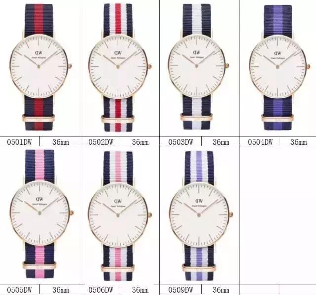 dw手表张艺兴戴过的款式,dw男手表款式