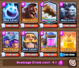 皇室战争法术卡组推荐,皇室战争进攻最强卡组