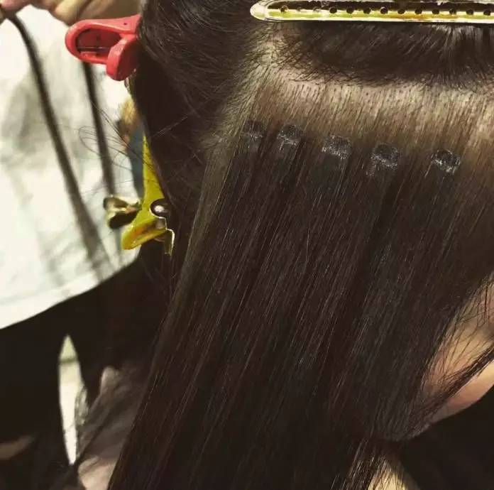 超级自然的隐形无痕接发,高质感无痕接发