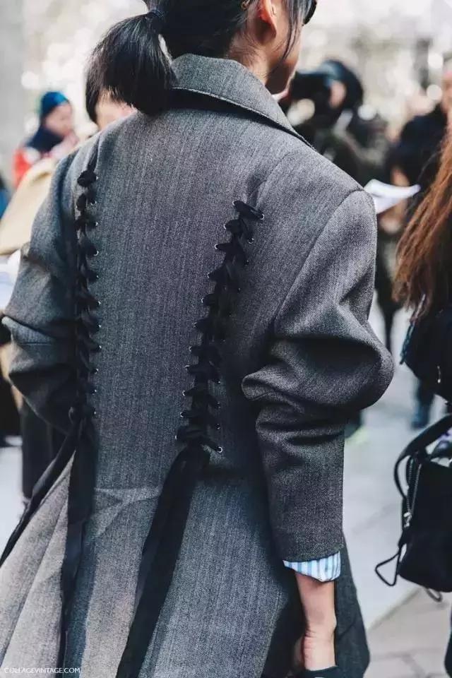 渔网袜潮酷搭配,破洞渔网袜穿搭