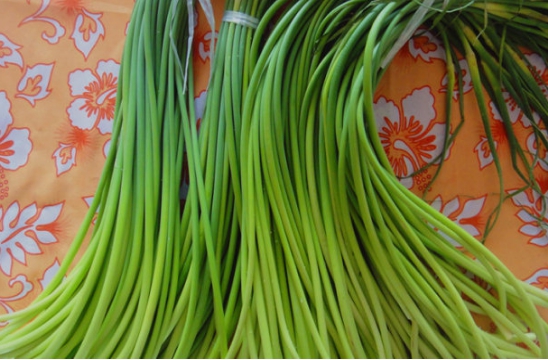 蒜苔老了是什么样的,蒜苔老嫩