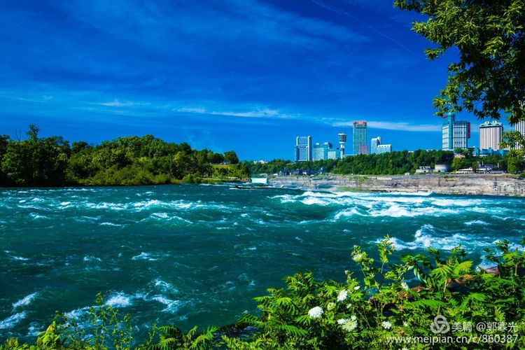 尼亚加拉大瀑布观景台,游美国尼亚加拉大瀑布