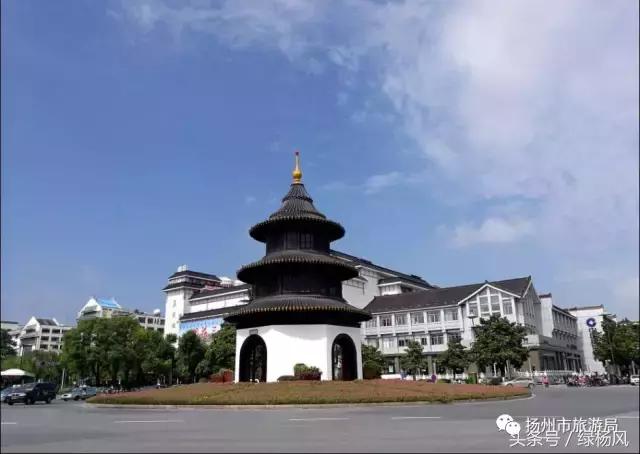 美爆了晚霞中的扬州,美丽的大扬州美景