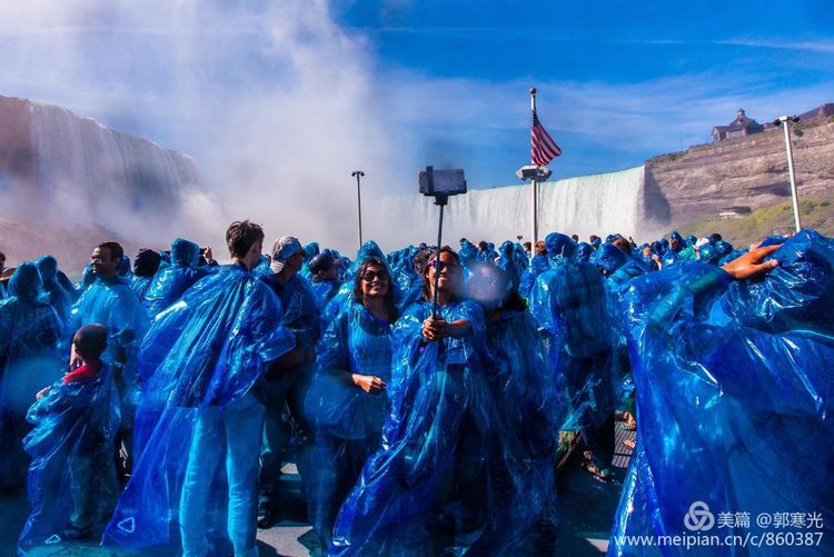 尼亚加拉大瀑布观景台,游美国尼亚加拉大瀑布
