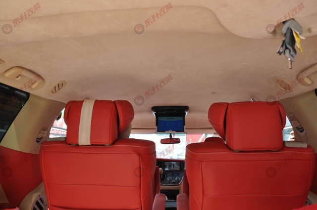 丰田塞纳柚木色耐磨地板,丰田塞纳航空座椅星空顶木地板