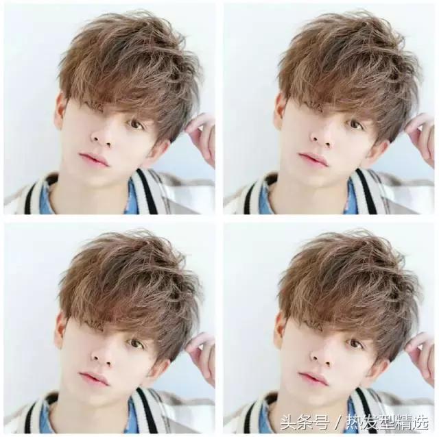 帅哥蓬松的头发,帅哥蓬松纹理烫视频