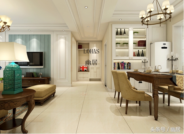 石家庄瑞府精装房效果图,石家庄瑞府三室设计