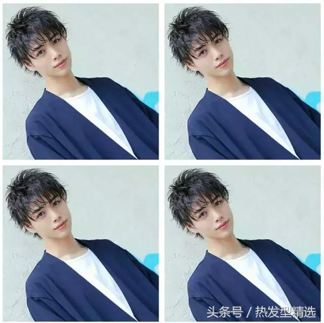 帅哥蓬松的头发,帅哥蓬松纹理烫视频
