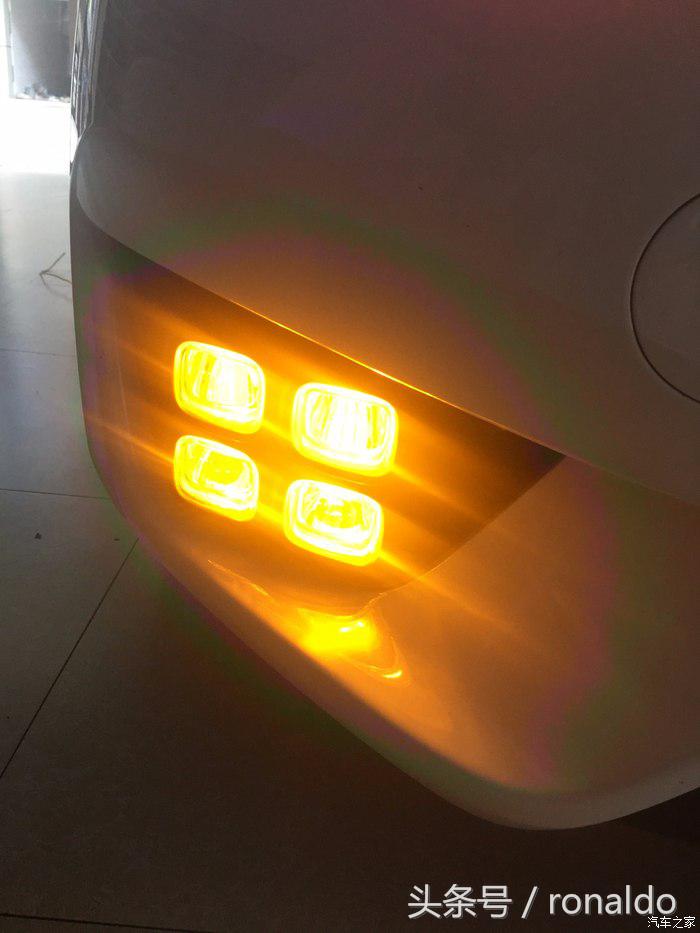 新款飞度原厂日行灯,飞度改装野马大灯套件没有日行灯