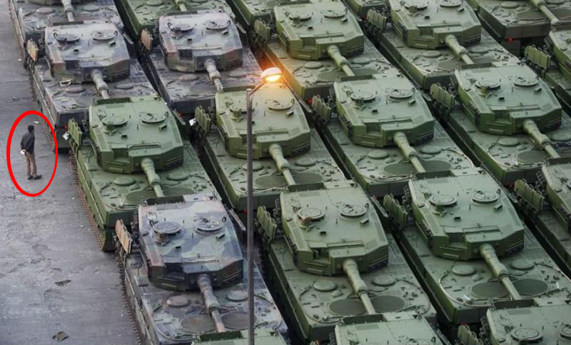 中国先进坦克与德国豹2坦克比较,中国有德国豹2坦克吗